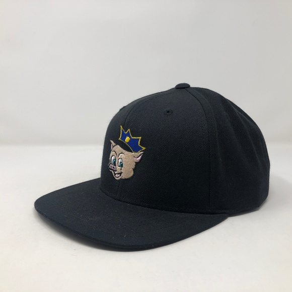 Porky Pig Police Officer Looney Tunes Snapback Hat - Picture 2 of 5